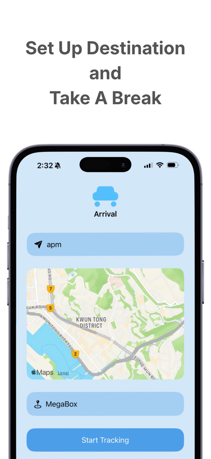 Arrival app preview